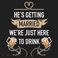 Bachelor Groom Drinking Beanie thumb 2