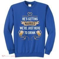 Bachelor Groom Drinking Sweatshirt thumb 0