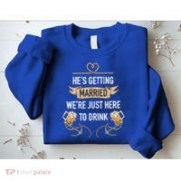 Bachelor Groom Drinking Sweatshirt thumb 2