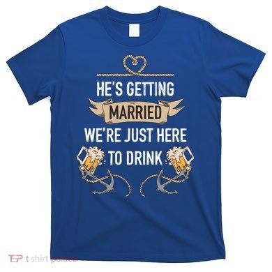 Bachelor Groom Drinking T-Shirt