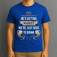 Bachelor Groom Drinking T-Shirt thumb 3