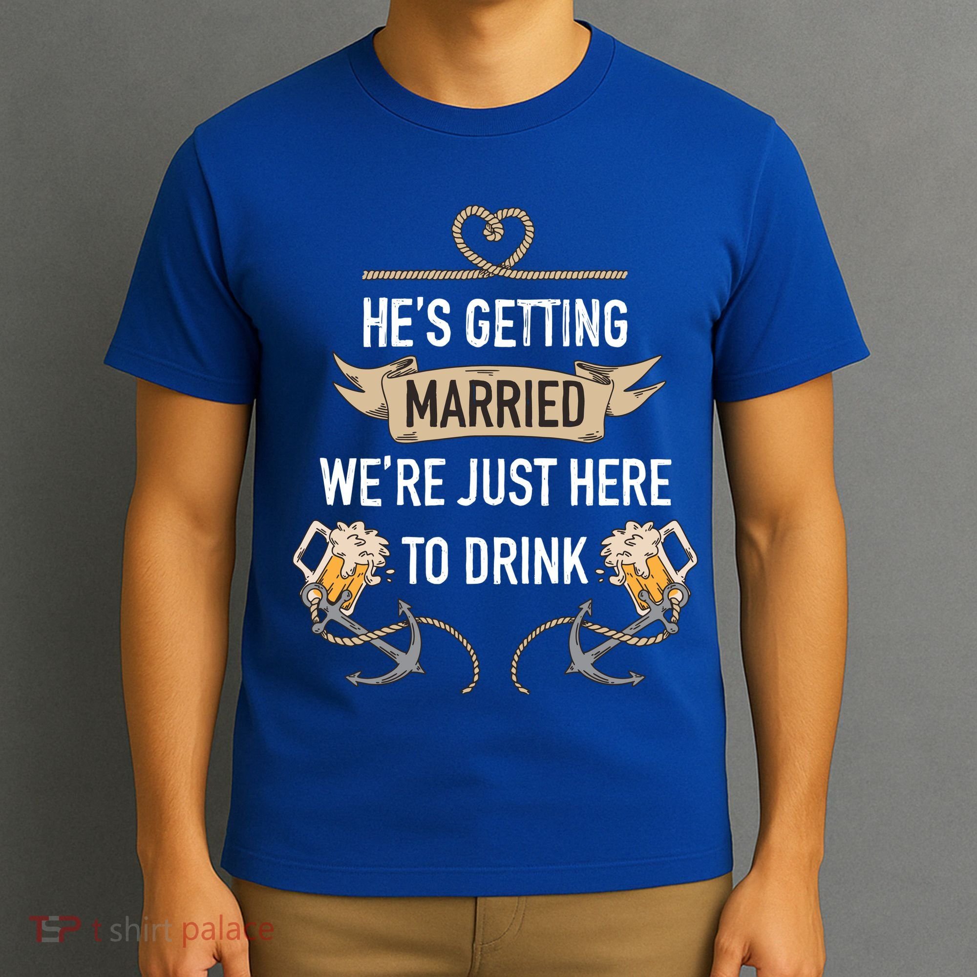 Bachelor Groom Drinking T-Shirt