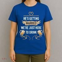 Bachelor Groom Drinking T-Shirt thumb 4