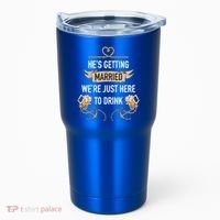 Bachelor Groom Drinking Tumbler thumb 0
