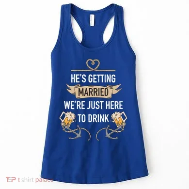 Bachelor Groom Drinking Women's Tank Top