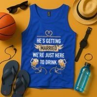 Bachelor Groom Drinking Tank Top thumb 4