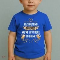 Bachelor Groom Drinking Toddler T-Shirt thumb 2