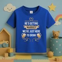 Bachelor Groom Drinking Toddler T-Shirt thumb 3