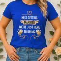 Bachelor Groom Drinking Women's T-Shirt thumb 2