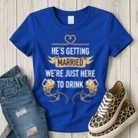 Bachelor Groom Drinking Women's T-Shirt thumb 3