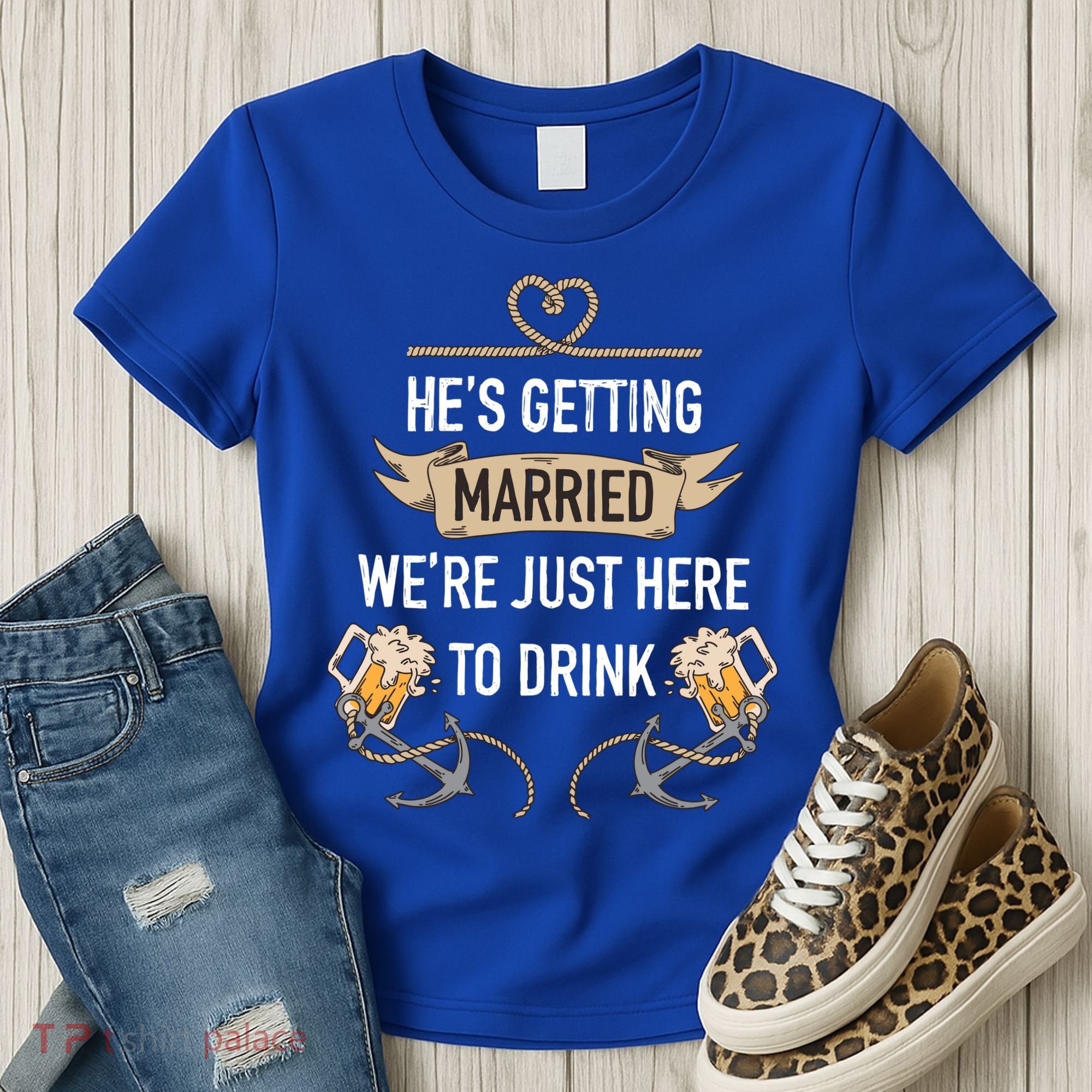 Bachelor Groom Drinking Women's T-Shirt