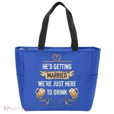 Bachelor Groom Drinking Tote Bag