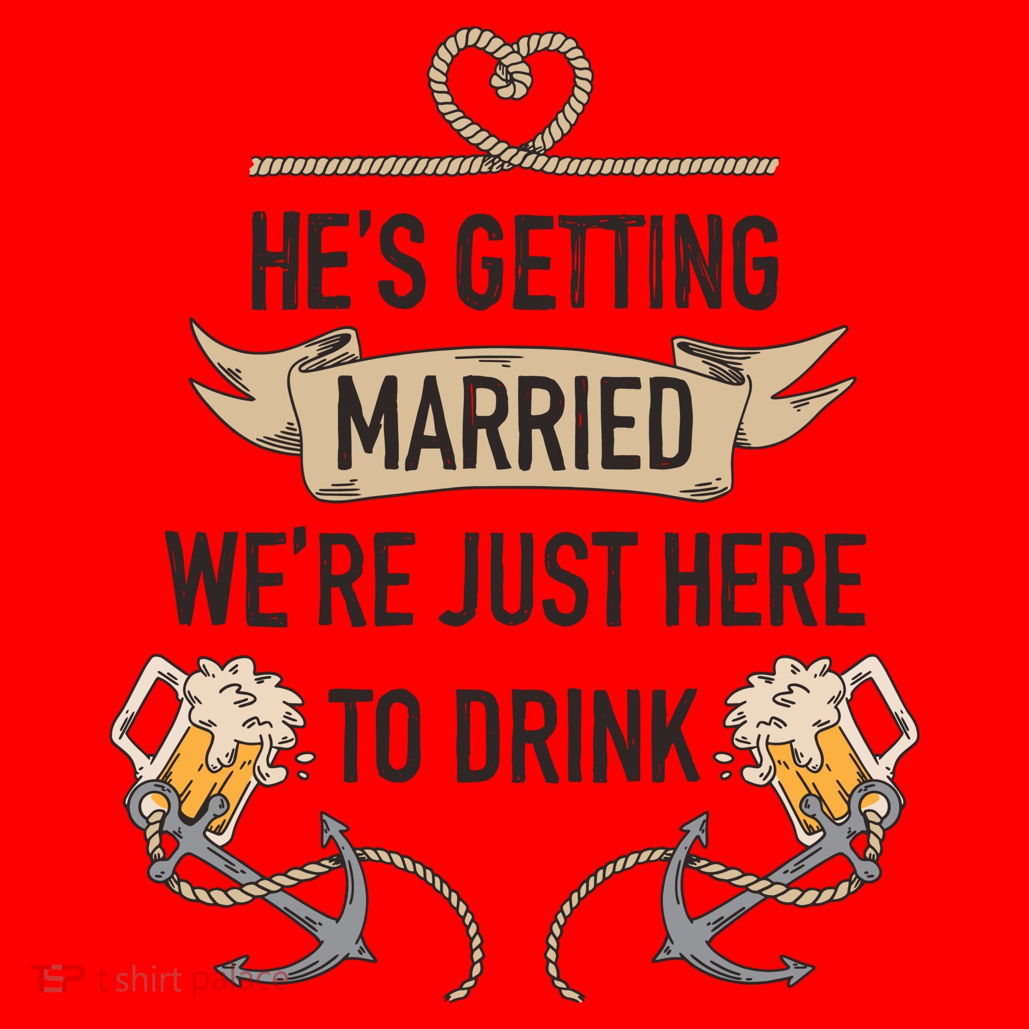 Bachelor Groom Drinking Santa Hat