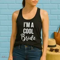 Bachelorette I'm A Cool Bride Women's Tank Top thumb 2