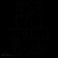 Bachelorette She's Not A Regular Bride Coffee Mug thumb 5