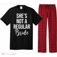 Bachelorette She's Not A Regular Bride Pajama Set thumb 0