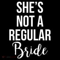 Bachelorette She's Not A Regular Bride Visor thumb 3