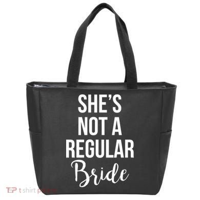 Bachelorette She's Not A Regular Bride Tote Bag