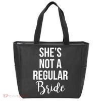 Bachelorette She's Not A Regular Bride Tote Bag thumb 0