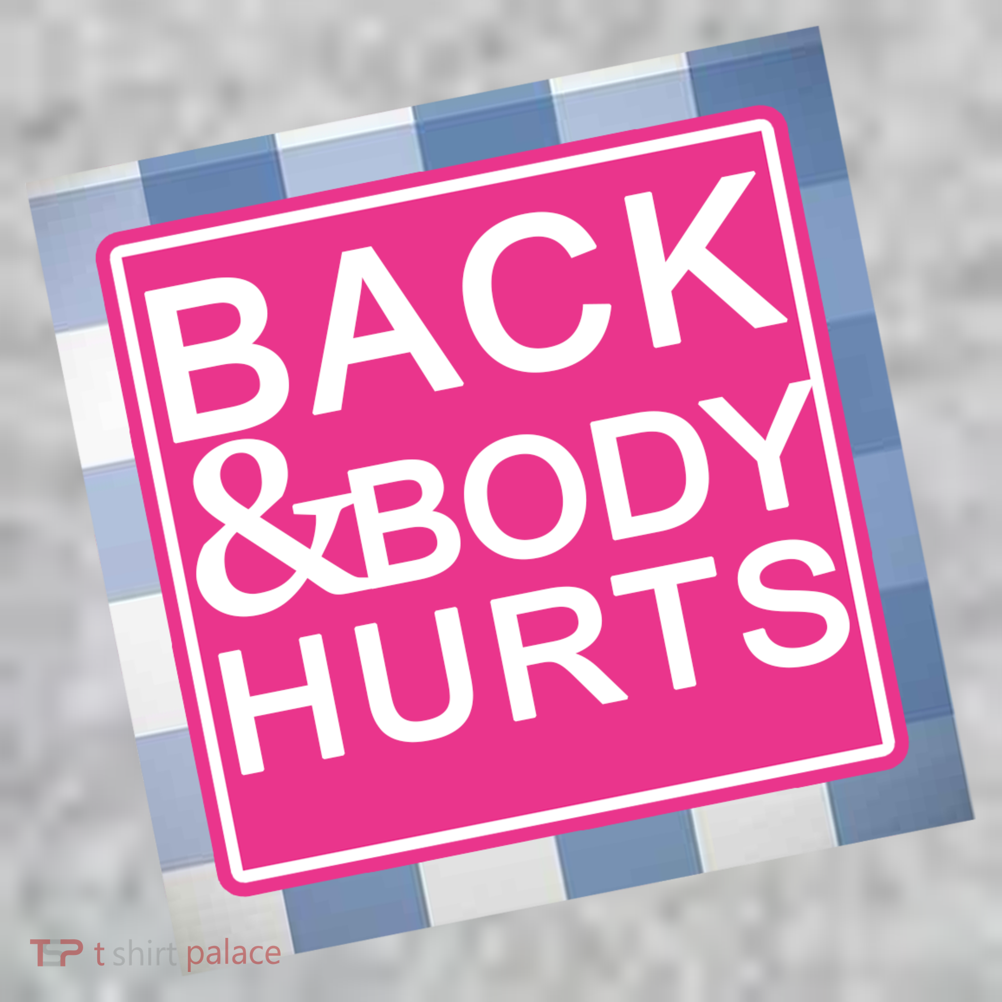 Back & Body Hurts Kids Sweatshirt