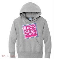 Back & Body Hurts Kids Hoodie thumb 0