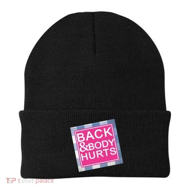 Back & Body Hurts Beanie