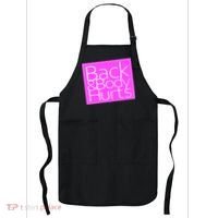 Back & Body Hurts Pink Logo Apron thumb 0