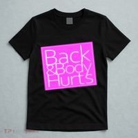 Back & Body Hurts Pink Logo T-Shirt thumb 5