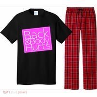 Back & Body Hurts Pink Logo Pajama Set thumb 0