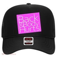 Back & Body Hurts Pink Logo Hat thumb 0