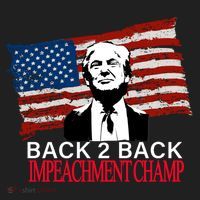 Back 2 Back Impeachment Champ Women's Sweatshirt thumb 2