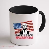 Back 2 Back Impeachment Champ Coffee Mug thumb 1
