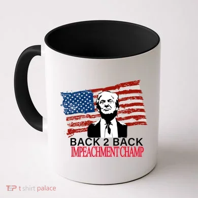 Back 2 Back Impeachment Champ Coffee Mug