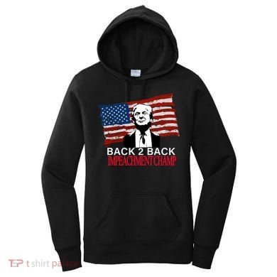 Back 2 Back Impeachment Champ Women's Hoodie