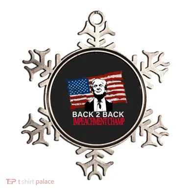 Back 2 Back Impeachment Champ Ornament