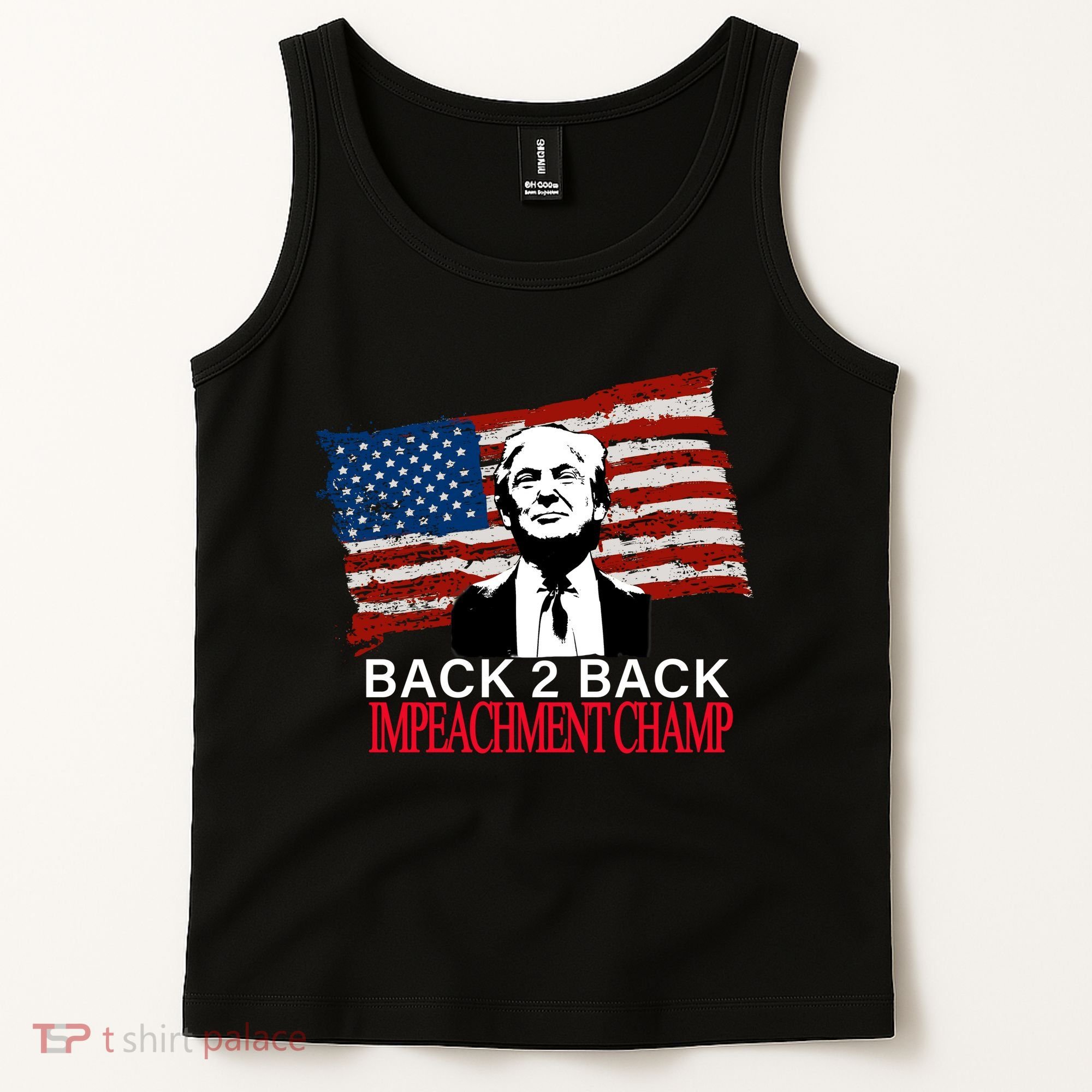 Back 2 Back Impeachment Champ Tank Top
