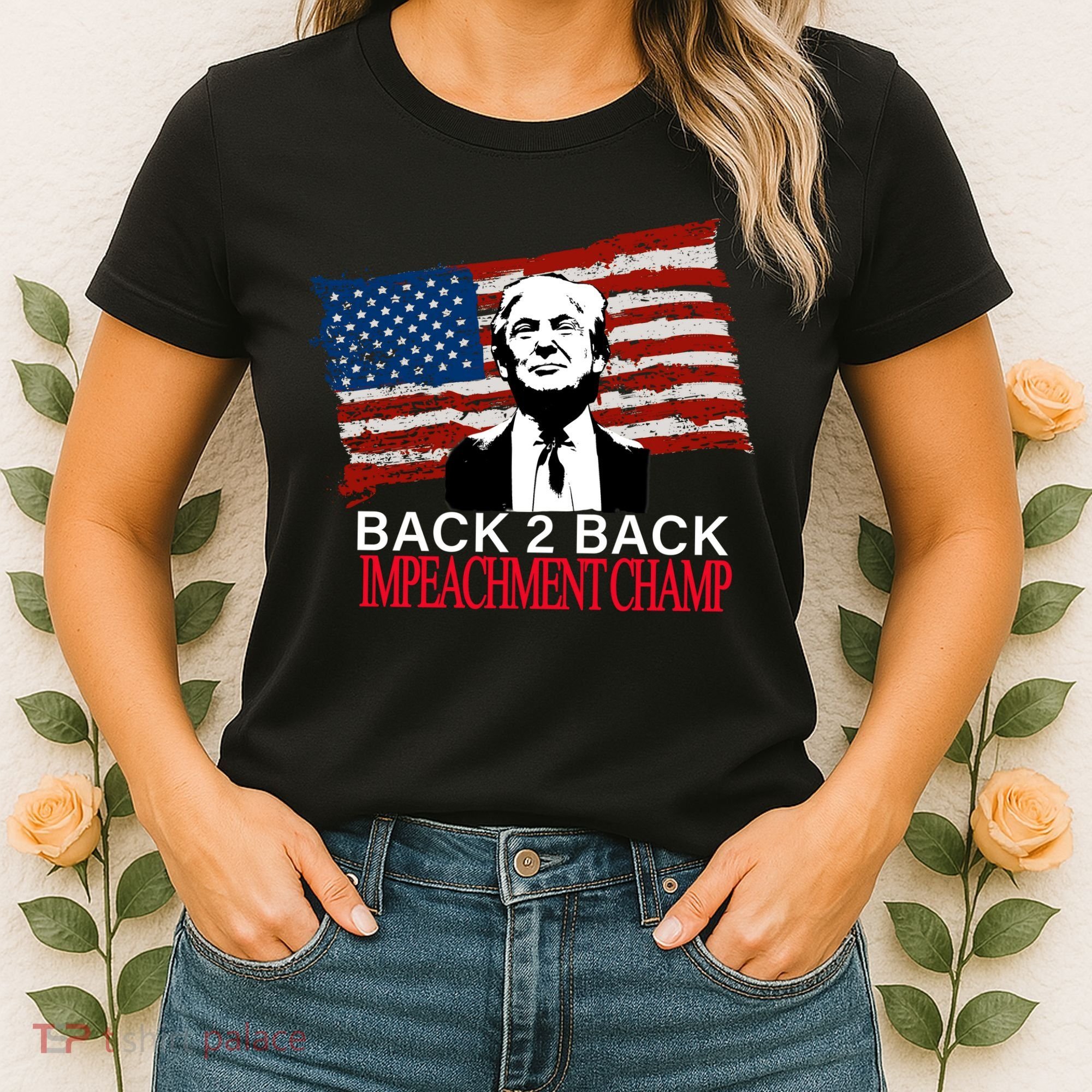 Back 2 Back Impeachment Champ Women's T-Shirt