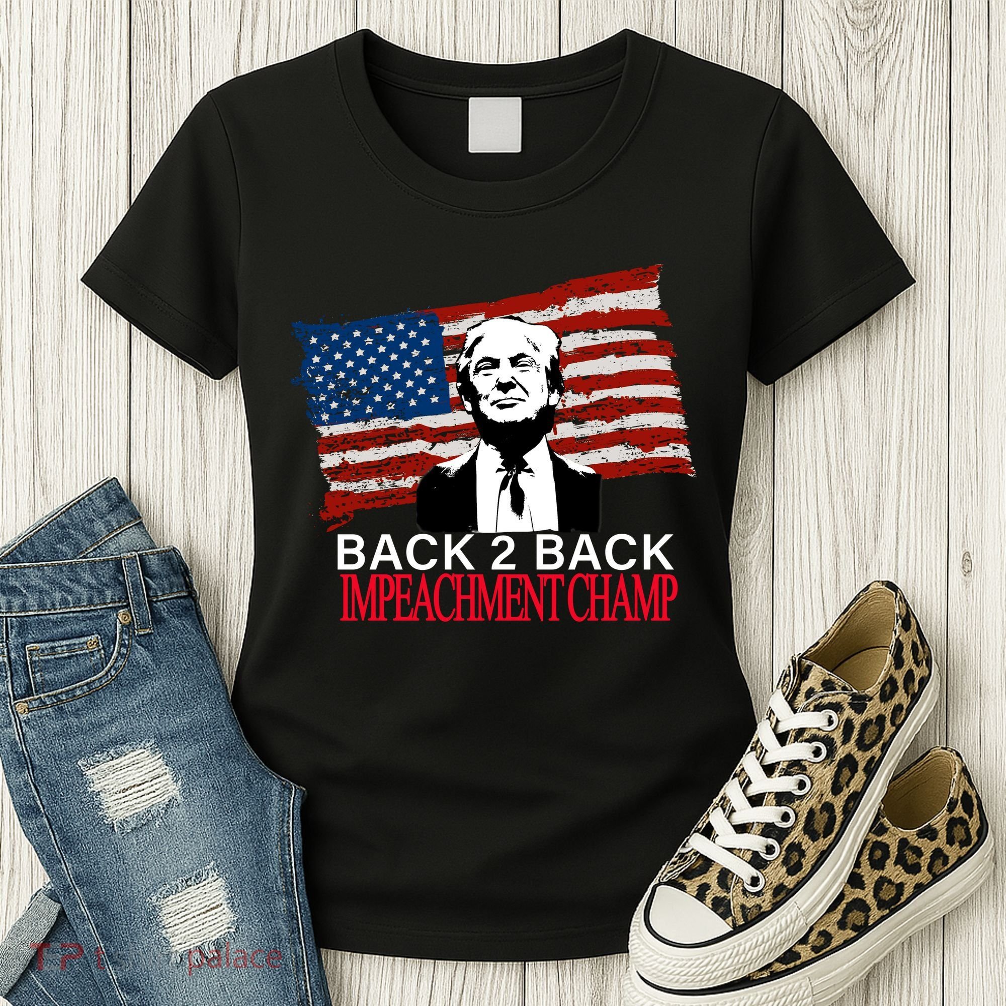 Back 2 Back Impeachment Champ Women's T-Shirt