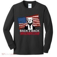 Back 2 Back Impeachment Champ Kids Long Sleeve Shirt thumb 0