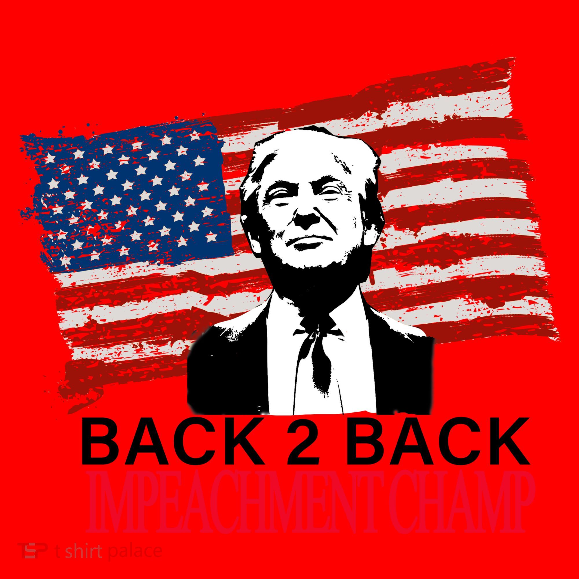Back 2 Back Impeachment Champ Santa Hat