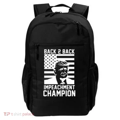 Back 2 Back Impeachment Champion Backpack