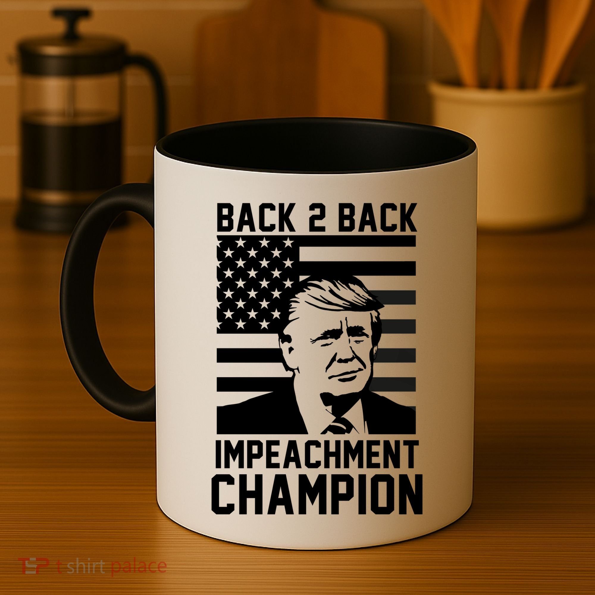 Back 2 Back Impeachment Champion Coffee Mug