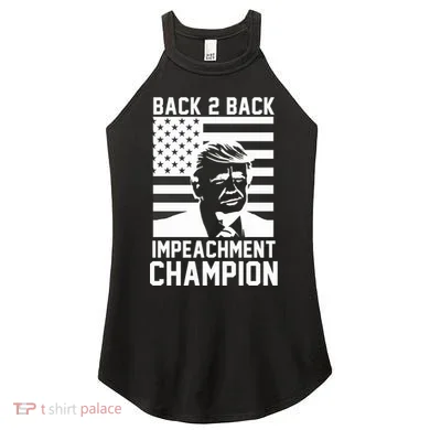 Back 2 Back Impeachment Champion Women's Perfect Tri Rocker Tank