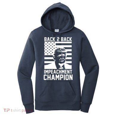 Back 2 Back Impeachment Champion Women's Hoodie