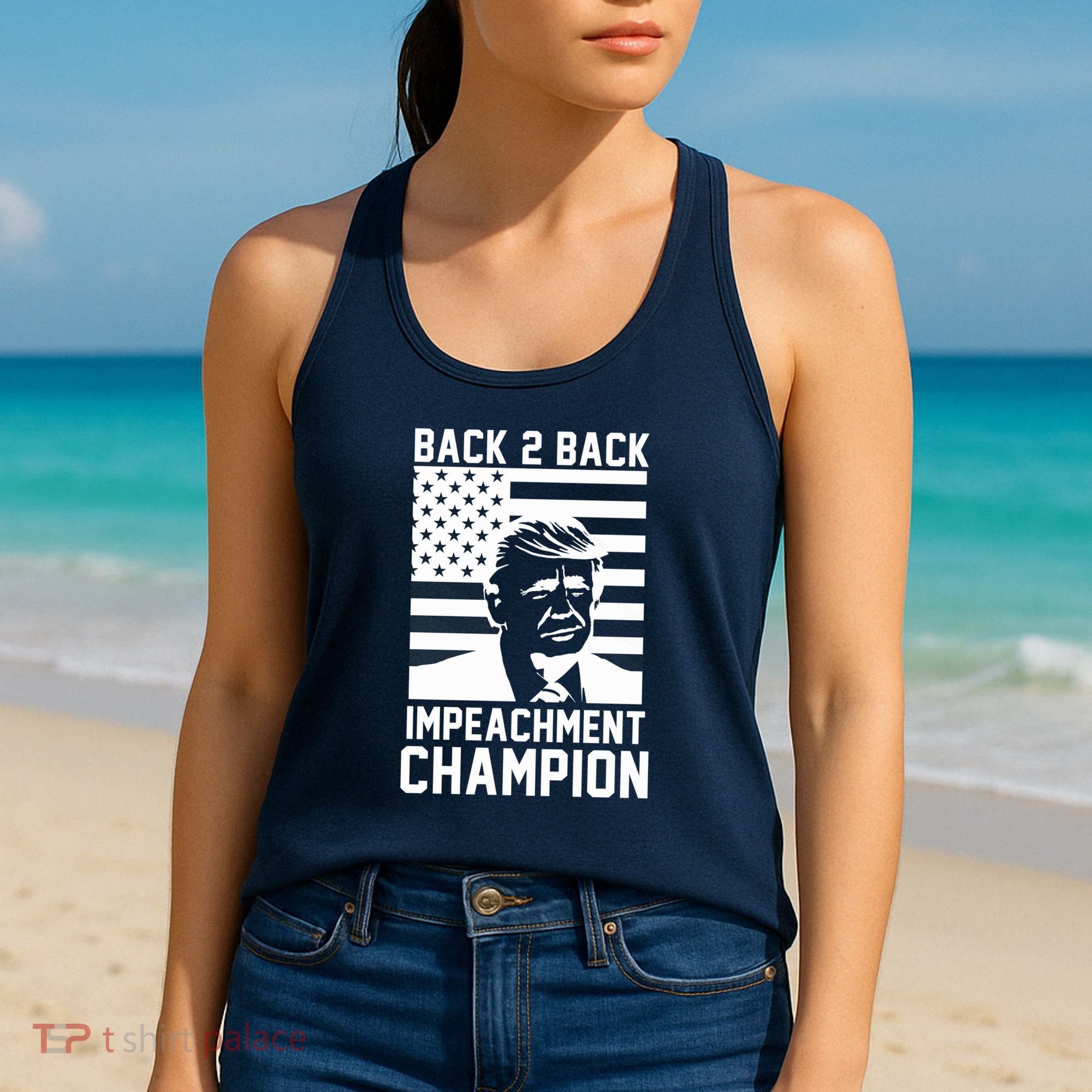 Back 2 Back Impeachment Champion Women's Tank Top