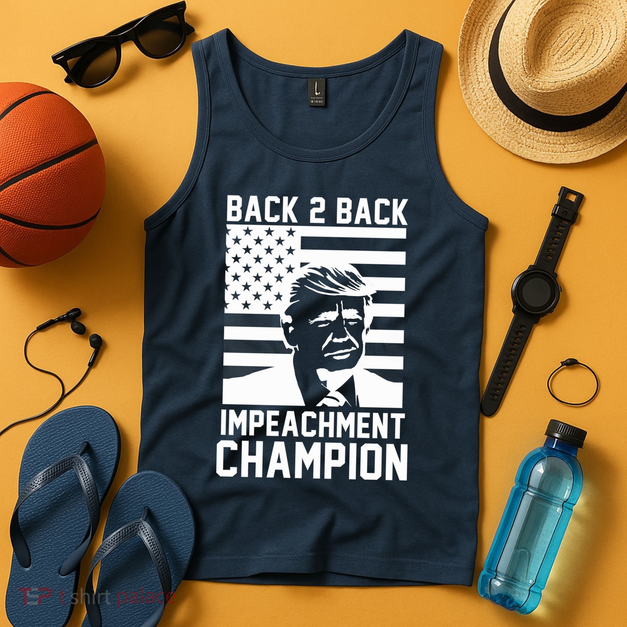 Back 2 Back Impeachment Champion Tank Top
