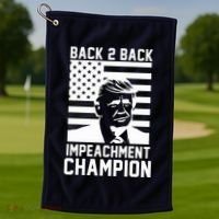Back 2 Back Impeachment Champion Golf Towel thumb 1