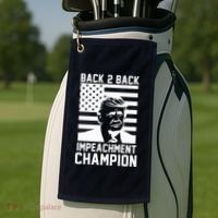 Back 2 Back Impeachment Champion Golf Towel thumb 2