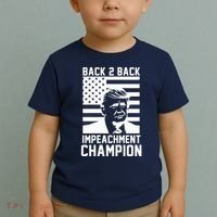 Back 2 Back Impeachment Champion Toddler T-Shirt thumb 2