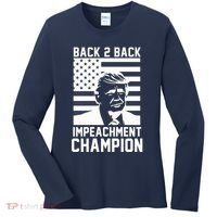 Back 2 Back Impeachment Champion Women's Long Sleeve Shirt thumb 0